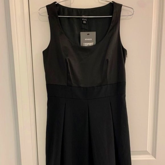 Esprit Melange Black Dress size 36, US 6, Small